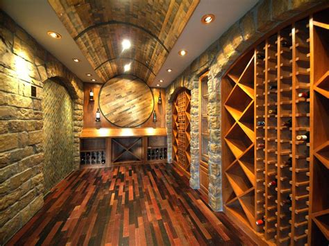Diggin The Barrel Ceiling Wine Barrel Flooring Home Wine Cellars