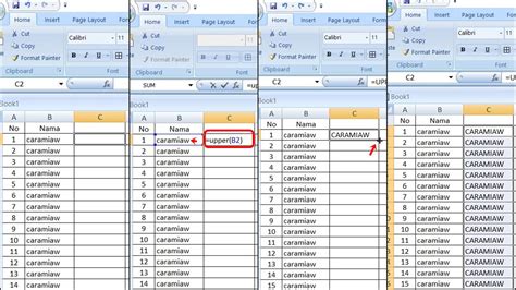 Ini Dia Cara Mengubah Huruf Kapital Di Excel Cepat Rapi Hot Sex Picture