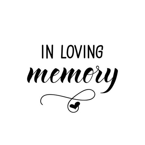 In Loving Memory Illustrations Royalty Free Vector Graphics And Clip Art