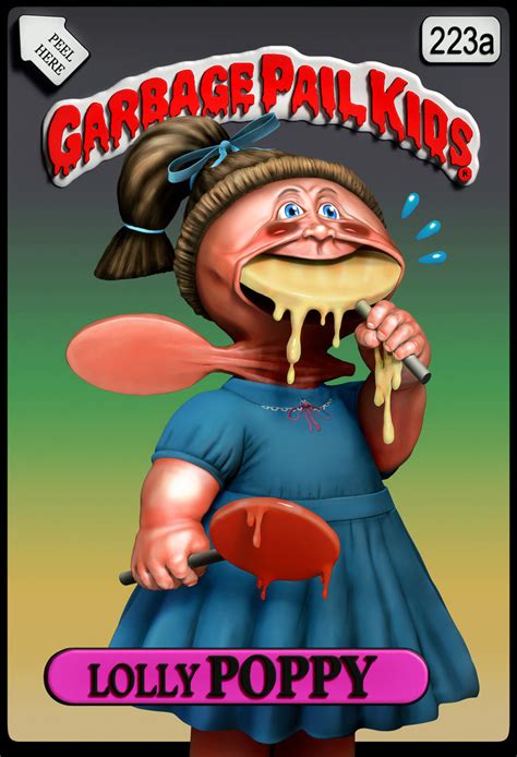food themed garbage pail kids aterietateriet food culture