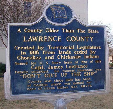 Lawrence County Alabama Lawrence County Chickasaw