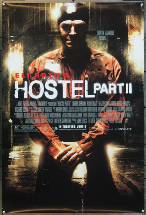 Original Hostel Part Ii 2007 Movie Poster In C8 Condition For 35