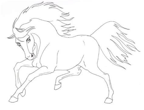 spirit coloring pages horse coloring pages spirit drawing spirit  horse