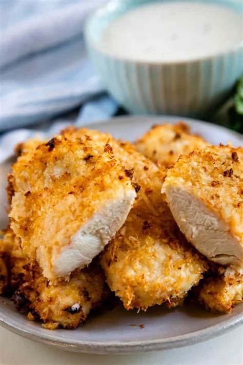 Start by pounding the thicker end of the chicken to make both sides leveled out so they cook evenly. Air Fryer Chicken Tenders Recipe | EASY GOOD IDEAS
