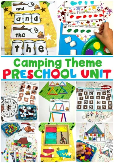 Camping Theme Preschool Planning Playtime