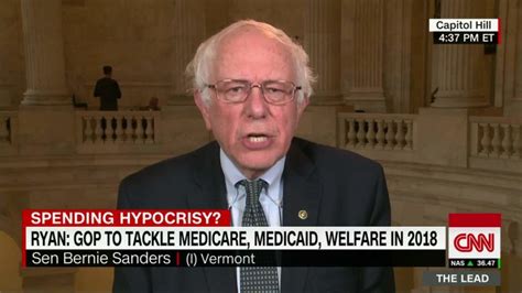 sanders ‘immoral for gop to target social safety nets cnn