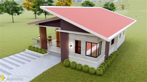 Simple Bungalow House 750m X 1100m With 3 Bed Engineering Discoveries