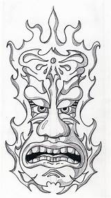 Tiki Coloring Pages Printable Mask God Drawing Totem Luau Printables Pole Clip Comments Getdrawings Library Clipart Printablee Coloringhome Illustration sketch template