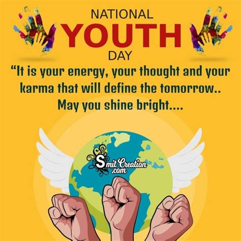 National Youth Day Quote Picture SmitCreation Com