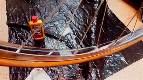 Rust also spreads on steel chains, seat posts. How to Polish and Remove Rust From Chrome Steel Bike Rims ...