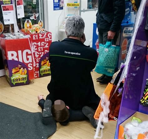 Shoplifter Stopped In Tracks After Store Worker Sits On Him Daily Star