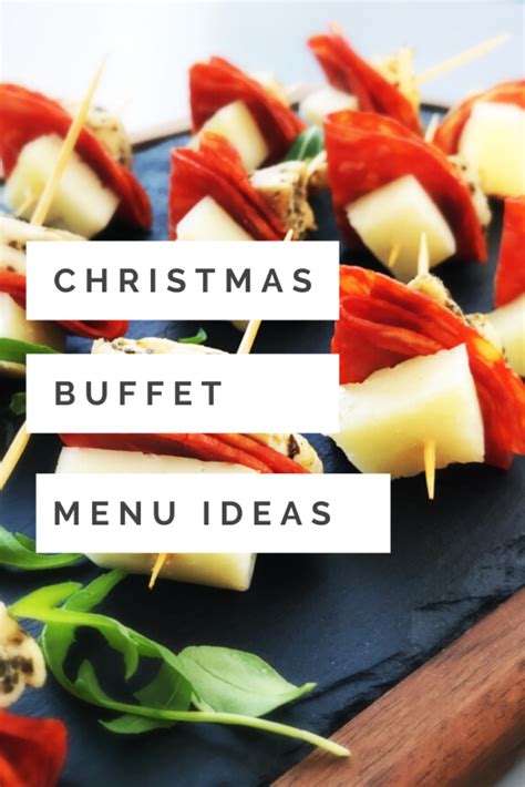 34 Easy Christmas Party Buffet Ideas Png