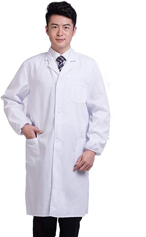 Buy Unisex Medical White Lab Coat Doctor Professional Nurse Uniform