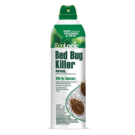 Ecologic Bed Bug Killer Aerosol Spray Customer Questions