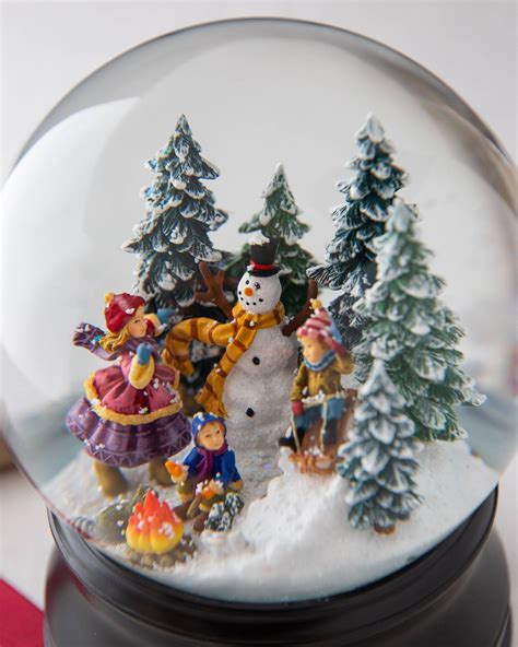 Christmas Moments Musical Snow Globe Balsam Hill Snow Globes