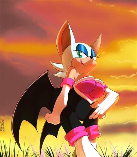 Rouge The Bat Sonic The Hedgehog Rouge The Bat Sonic The Hedgehog