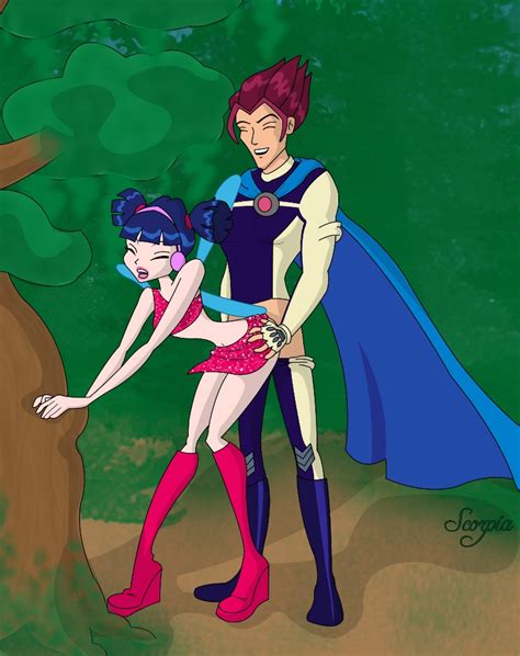Rule 34 Female From Behind Male Musa Riven Winx Club