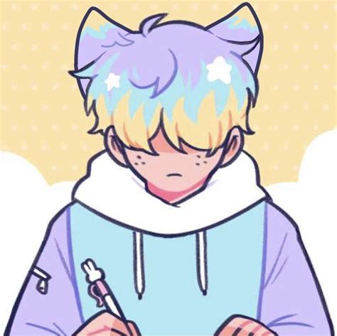 His Ears Are Cute Nerd Boyfriend Cute Drawings Catboy