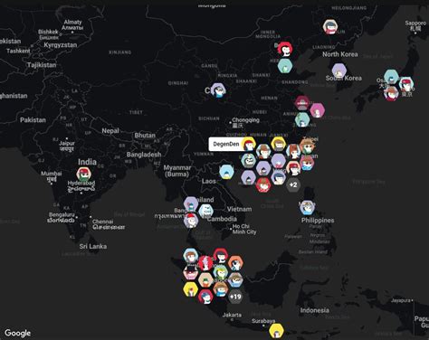 Pudgy Penguins Asia On Twitter Look At Asia On The Pengu Community Map Our Huddle Gets