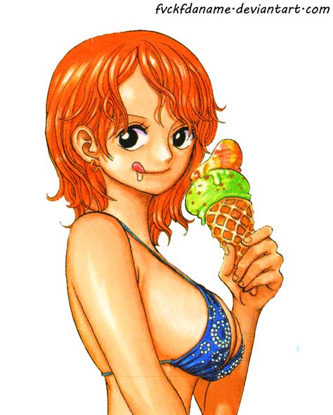 Nami One Piece Render By Fvckfdaname On Deviantart
