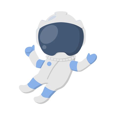 Astronauta Volando Dibujos Animados Descargar Pngsvg
