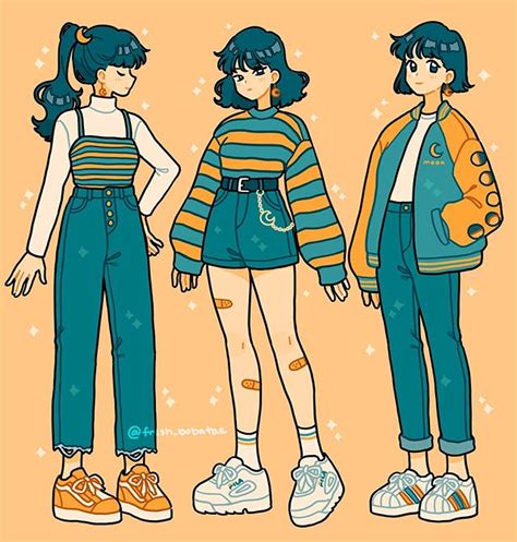 Aesthetic Clothes Drawing Anime Credit Me If You Use It In 2020