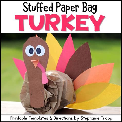 Paper Bag Turkey Craft Primary Theme Park