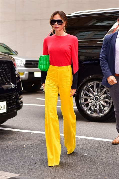 Victoria Beckham Style Fashion Pictures From The Past Years
