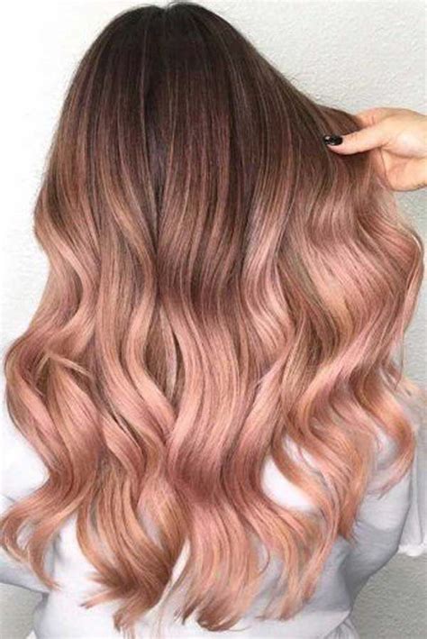 Thus, my rose gold blond hair was born and i joined the growing group of women with this trendy hue. 121 Wonderful Rose Gold Hair Trending in 2018