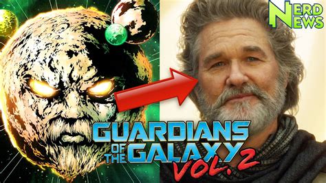 guardians of the galaxy 2 trailer kurt russell ego explained youtube