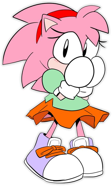 Commission Classic Amy By Sonicsis On Deviantart