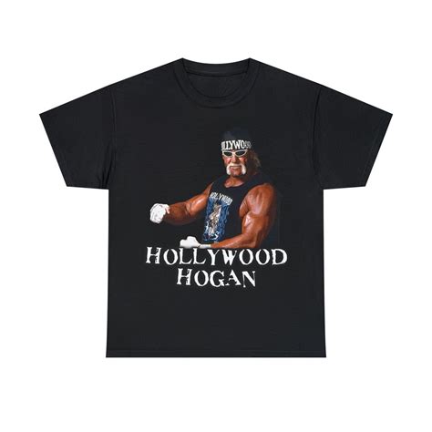 Hollywood Hulk Hogan Nwo Pro Wrestling Superstar T Shirt Etsy
