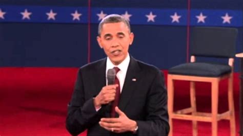 obama calls out romney s flip flop on assault weapons youtube