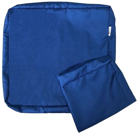 Innovative chair cushion features three layers of materials: Multi Pack Outdoor Seat Chair Patio Cushion Pad Cover ...