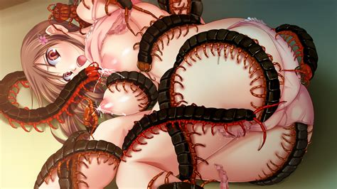Rule 34 Arthropod Big Breasts Bound Breasts Captive Centipede Creepy