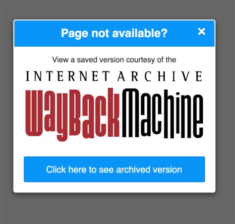 Wayback Machine Chrome Extension Now Available Internet Archive Blogs