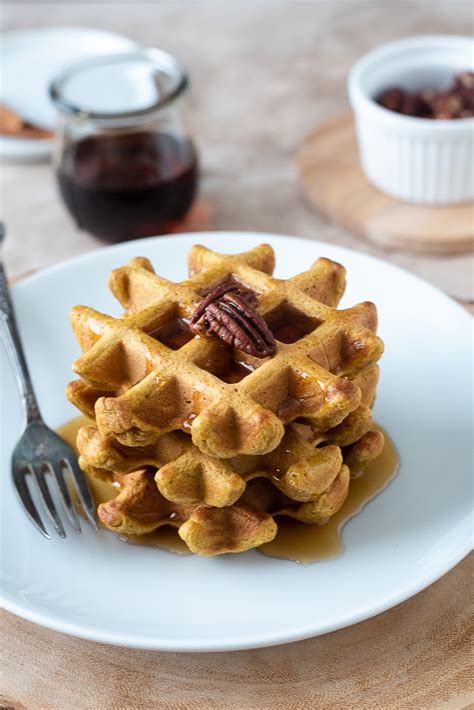 Healthy Sweet Potato Waffles Flavor The Moments