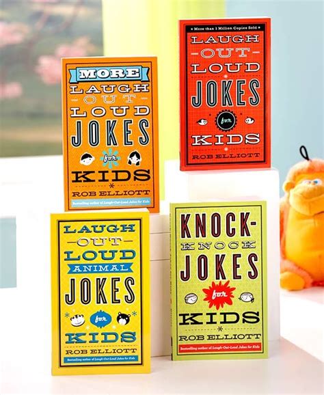 Set Of 4 Joke Books For Kids Book Jokes Book Crafts Jokes For Kids