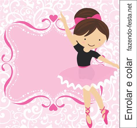 Sweet Ballerina Free Printable Card Or Candy Bar Label Festa