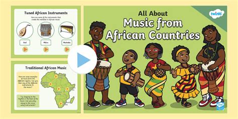 African Music Powerpoint Primary Resources Teacher Made