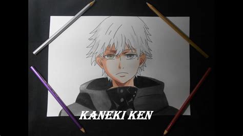 Speed Drawing Kaneki Ken Tokyo Ghoul Youtube