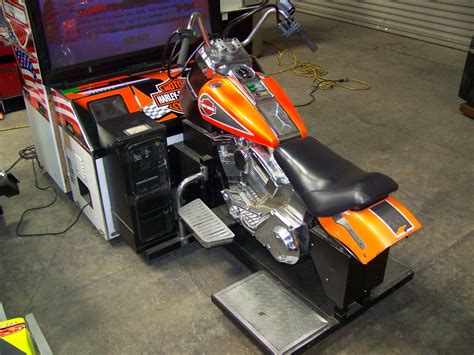 Harley Davidson La Riders 50 Dx Arcade Game Sega Item Is In Used