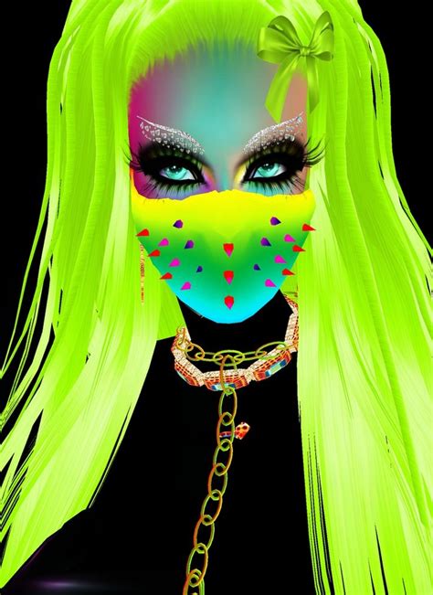 35 Best Neon Colorscreated Pics Using My Avatar From Imvu By Y