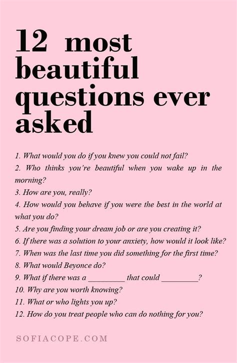 Beautiful Questions Words Inspirational Quotes Thoughts