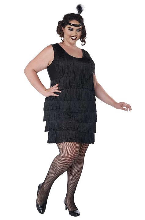 Fashion Flapper Adult Plus Size Costume Roaring 20s Ebay