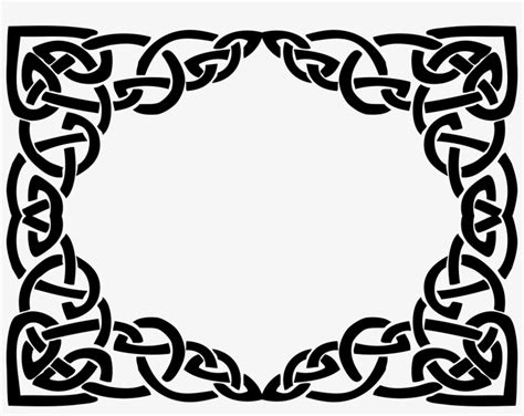 Big Image Celtic Knot Frame Vector 2350x1752 Png Download Pngkit