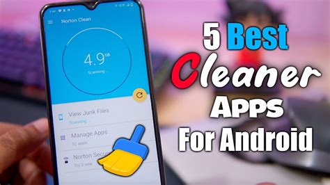 5 Best Free Cleaner Apps For Android Youtube