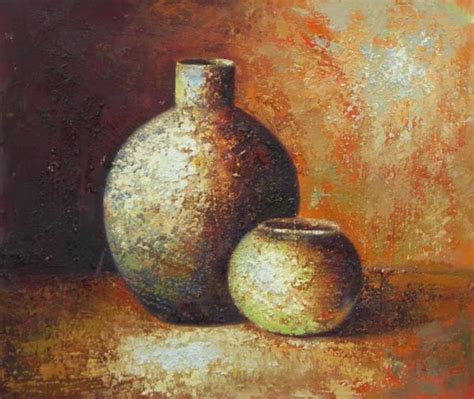 Still Life Of Crockery Ii Is A Hand Finished Canvas Oil Painting These