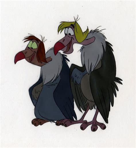 The vultures are the tetartagonists from walt disney's the jungle book. auction.howardlowery.com: Disney THE JUNGLE BOOK Animation ...