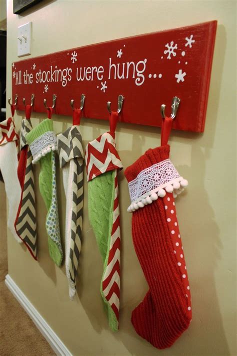 • now's the time to get those stocking hangers made. 25 DIY Christmas Ideas You Must Try In 2015 - The Xerxes